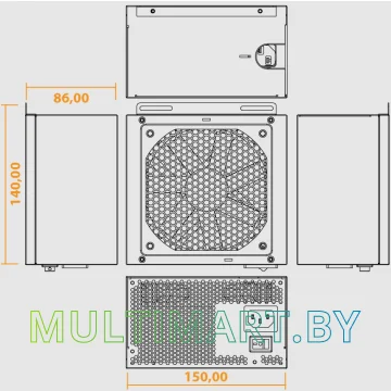 Блок питания Seasonic SSP-350ST2 350W картинка 5